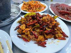 辣炒鸡脆骨-松明一烤肉馆(鲁园店)