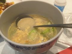 姜酒鸡汤浸丝瓜-小粤楼·怀旧粤菜(万辉国际广场店)