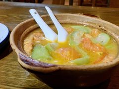 番茄丝瓜炒面筋-沈记菜馆(酒仙桥路店)
