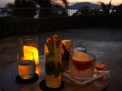 -日落吧·海景咖啡厅·餐酒吧·鸡尾酒·下午茶·乐队表演·浪漫夕阳·三亚文华东方酒店