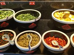 自助调料区-来涮蜀鲜货火锅串串香(菜市口店)