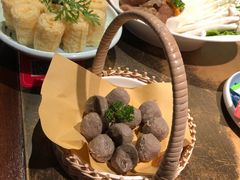 手打牛筋丸-左庭右院鲜牛肉火锅(新梅广场店)