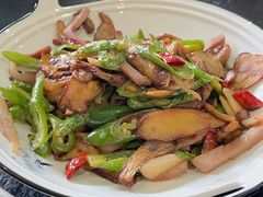 野生菌（清炒手见清）-喜洲翰林餐厅(董家百年老宅店)