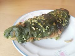 Matcha&nbsp;almond&nbsp;Croissant-Keong Saik Bakery
