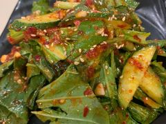 拌小白菜-正宗集安高丽火盆(东昌街店)