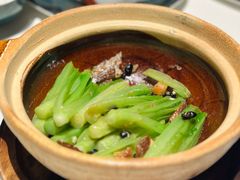 豆豉鲮鱼油麦菜-四季民福烤鸭店(外滩外白渡桥店)