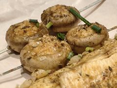 -山野的朋友露营炭火烤肉