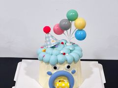 -卡比儿童蛋糕·心意定制·低脂零卡糖动物奶油FancyBALLOON(滨海店)