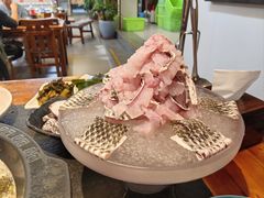-景明轩•养生酸汤鱼火锅 云贵鲜菌 现舂野果酸汤(王寨小区店)