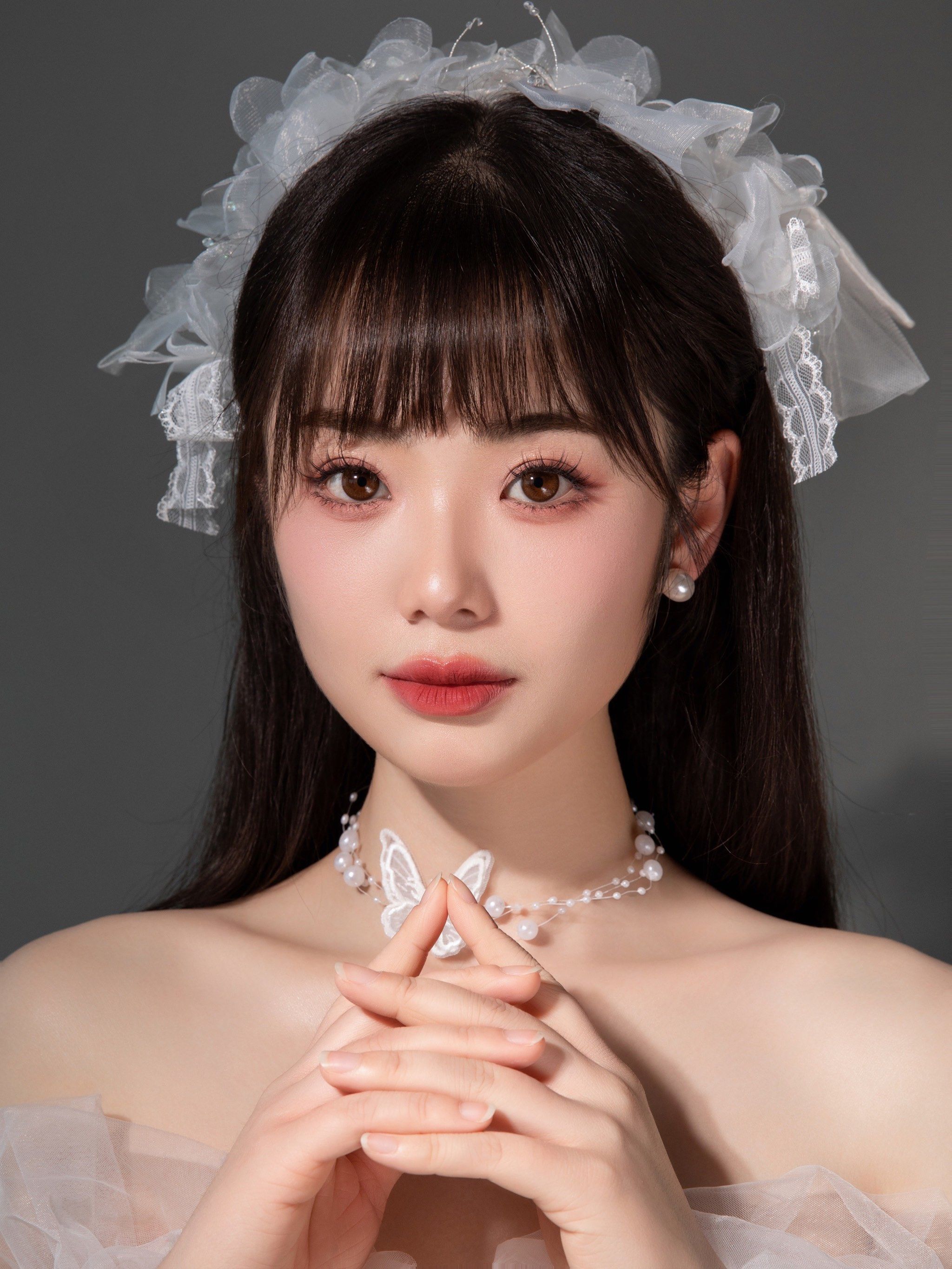 刘海新娘造型💐快分享给你有刘海的姐妹