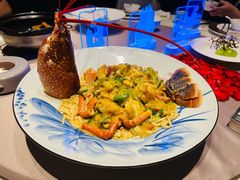 苏格兰蓝龙虾捞面-皇朝会.经典传统粤菜(外滩店)