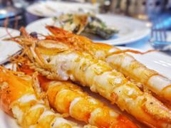 蒜蓉开边蒸九节虾-博林圣海伦酒店-LA VILLA自助西餐厅(华侨城店)