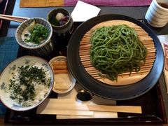 茶蕎麦セット-中村藤吉(本店)