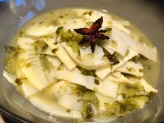 雪菜烧自家冬笋-宁海安岚·南溪阁全日餐厅