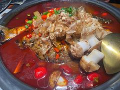 -探鱼·鲜青椒爽麻烤鱼(苏宁广场店)