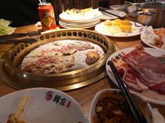 -韩京炭火烤肉自助料理(柯桥万达店)