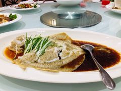 豉椒蒸多宝鱼-万龙洲海鲜(大兴绿地缤纷城店)