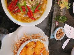 珊汁沙律大虾-柒园·三十年创意杭帮菜(龙湖滨江天街店)