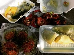 -芒果糯米饭摊子