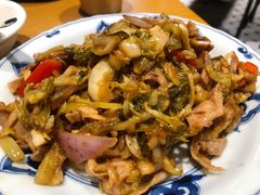 酸菜炒猪肚-东就鸭饭店·古早海南菜(友谊南海城店)