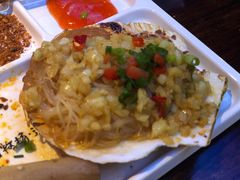 烤扇贝-三个蒙古大叔羊肉串(大宁店)