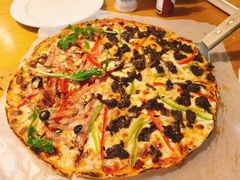 双拼披萨-雕刻时光咖啡馆(交大店)