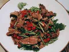 小炒牛肉-绿茶餐厅(成都大悦城店)