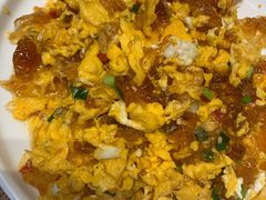 桃胶炒土鸡蛋-唐师傅湘西名菜馆(武陵路店)