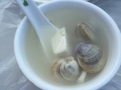 蛤蜊豆腐汤-丰收渔港饭店(嵊泗店)