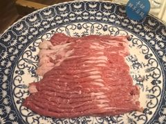 手切鲜羊后腿-北京老门框爆肚四季涮肉(淮海东路外滩店)