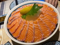 大满足三文鱼刺身-鱼意寿司(钟村分店)