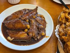 酒酿圆子烧带鱼-牧羊餐厅