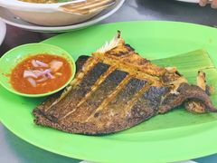 烤魔鬼鱼-明记烧鱼美味店