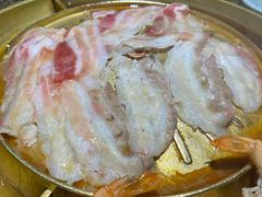 秘制黑猪五花-猪啊牛呀羊啊铜盘烤肉(正大广场店)