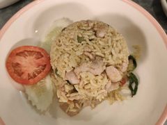 绿咖喱炒猪肉饭-香蕉叶餐厅(是隆店)