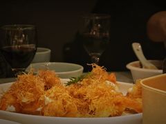 金丝梅奶虾球-羲和雅苑•北京烤鸭(乐园道万象城店)