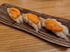 白虾海胆寿司-鮨青(恒基名人购物中心店)