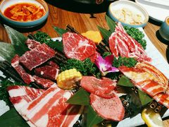 -明洞阿姨·韩式酱蟹烤肉·创意料理(三元桥店)