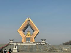 -法门文化景区-合十舍利塔