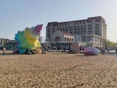 -天津东疆湾沙滩景区