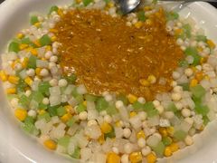 蟹粉花胶烩鸡头米-申粤轩酒楼·三十年粤菜经典(丁香花园店)