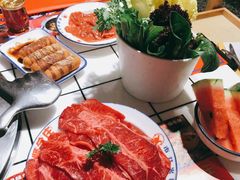 -喜悦小串丹东小黄牛海鲜烧烤大排档(民主广场店)