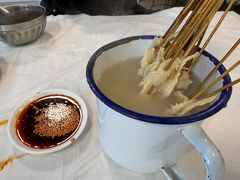 涮牛肚-路书奇炝锅绿豆面(万客隆店)