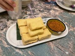 油炸包浆豆腐-浩海火燒雲傣家菜(芮欧百货店)