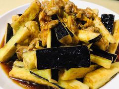 蛤蜊肉拌茄子-华春餐馆(鱼山路店)