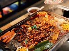 -探鱼·鲜青椒爽麻烤鱼(东城万达广场店)