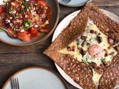 熏肉鸡蛋芝士奶油蘑菇可丽饼-RAC BAR(安福路店)