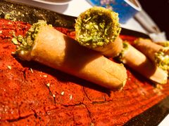 三文鱼芝士卷-隐炉和牛烧肉店(群力店)