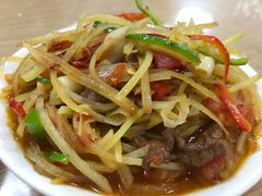 -歹歹的加个面过油肉拌面