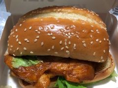 新奥尔良烤鸡腿堡STN-肯德基(余杭莱蒙店)